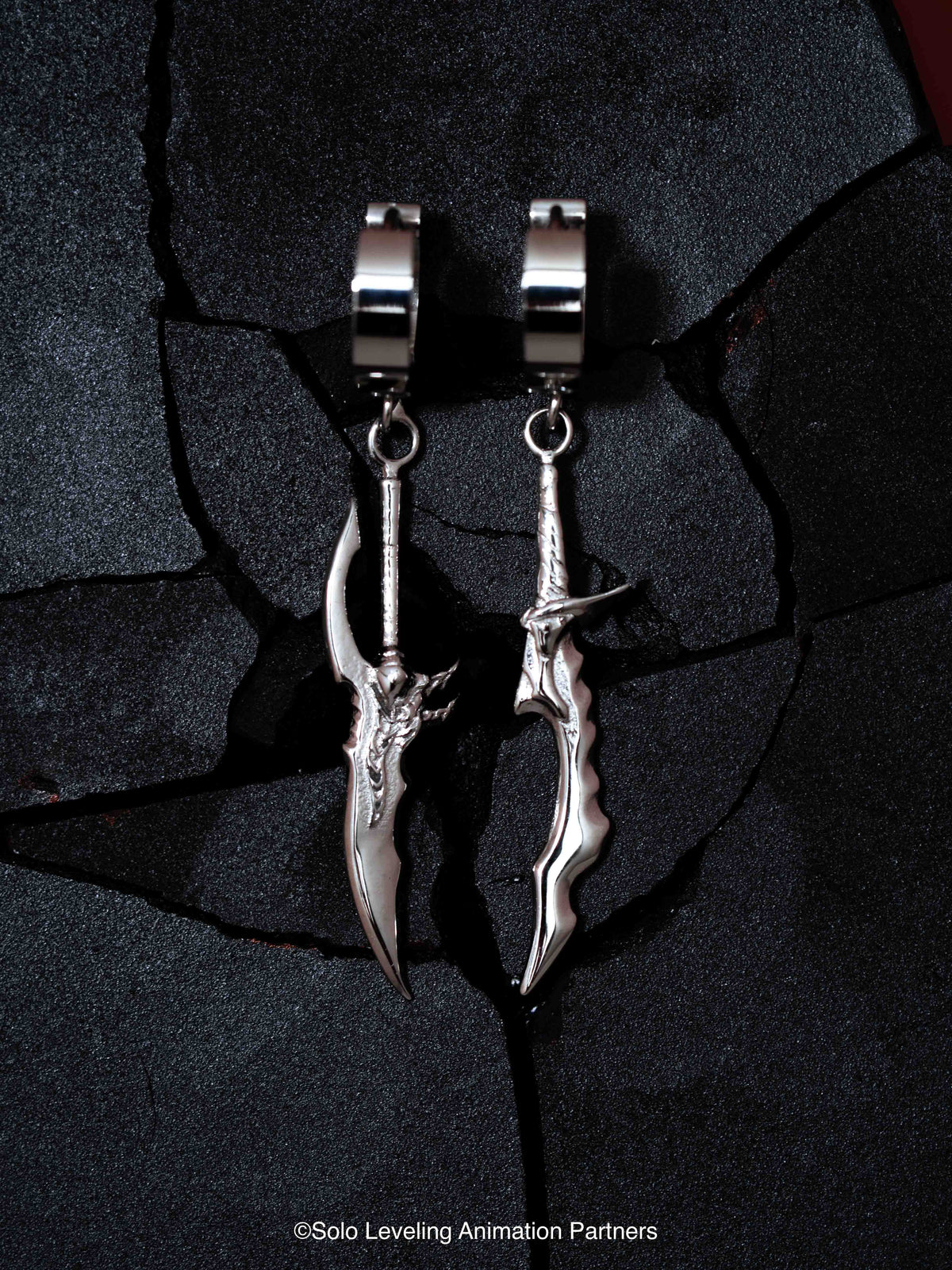 SOLO LEVELING JINWOO'S DAGGER EARRINGS