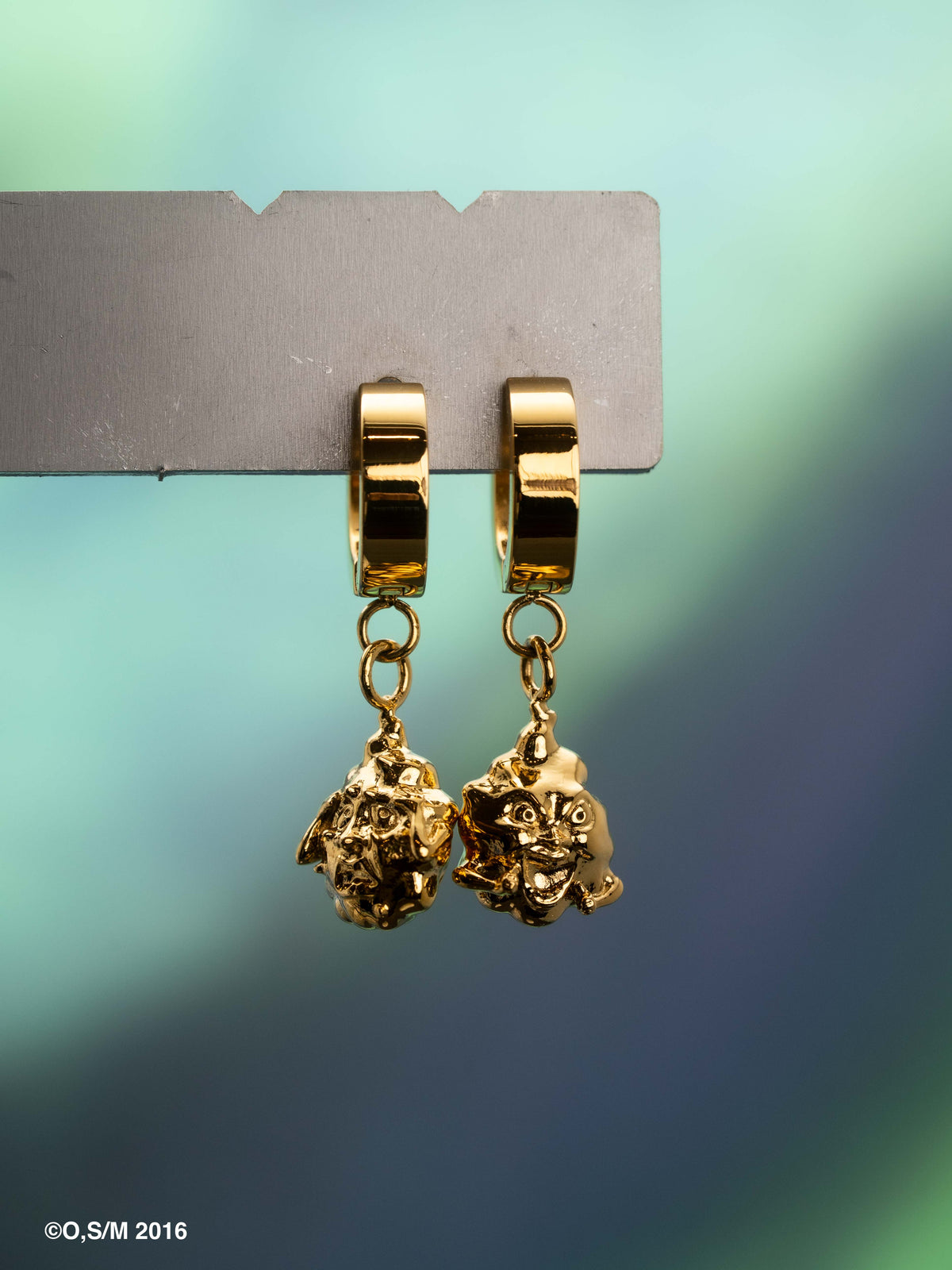 MOB PSYCHO 100 DIMPLE EARRINGS