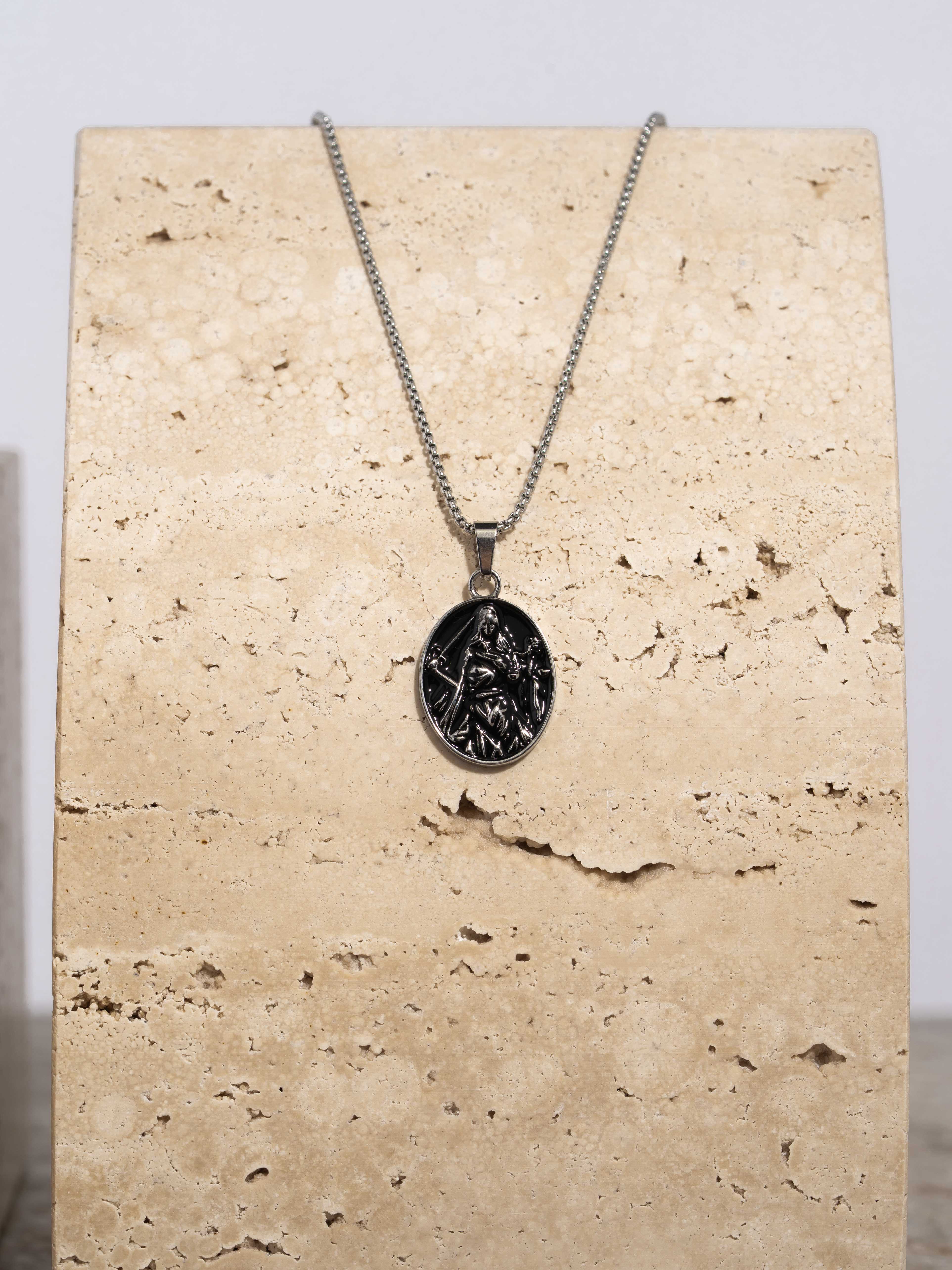 LADY JUSTICE PENDANT