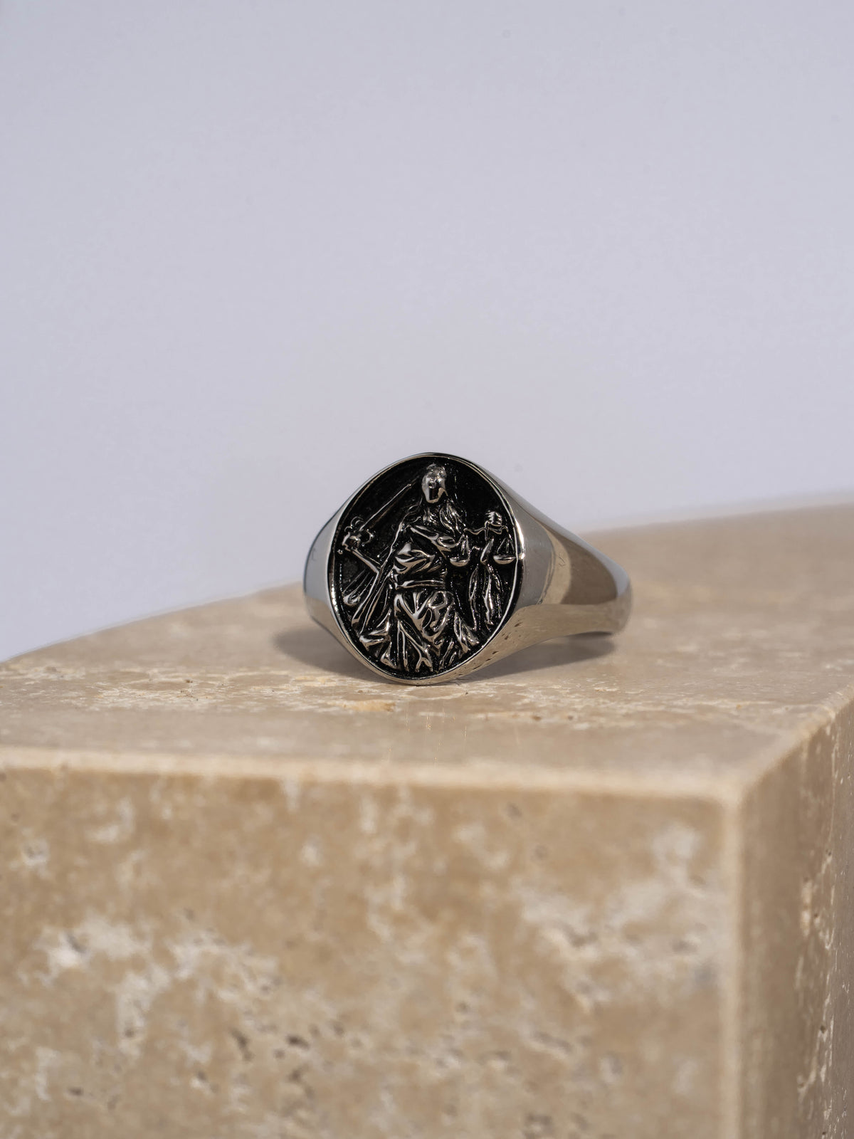 LADY JUSTICE RING