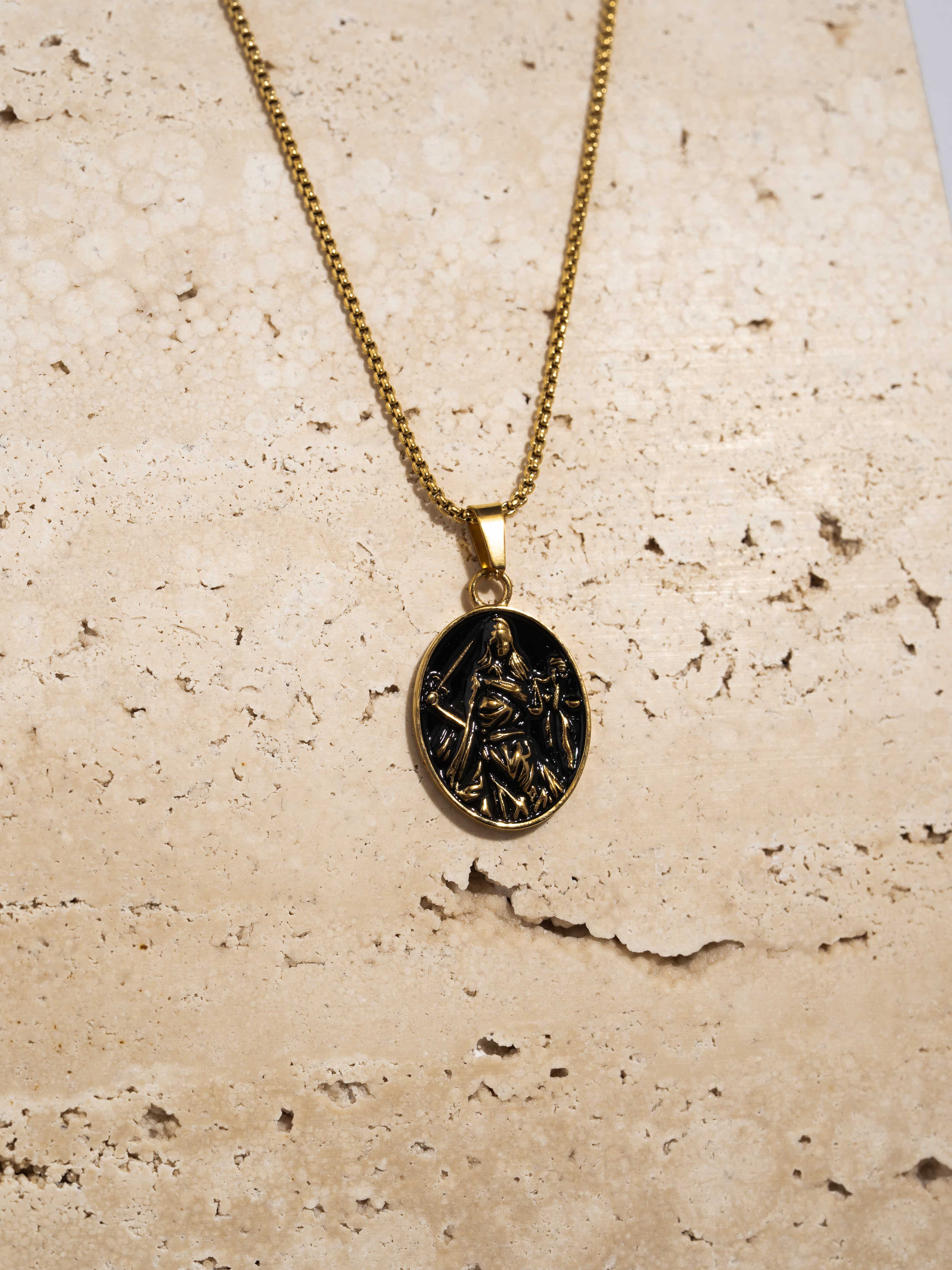 LADY JUSTICE PENDANT