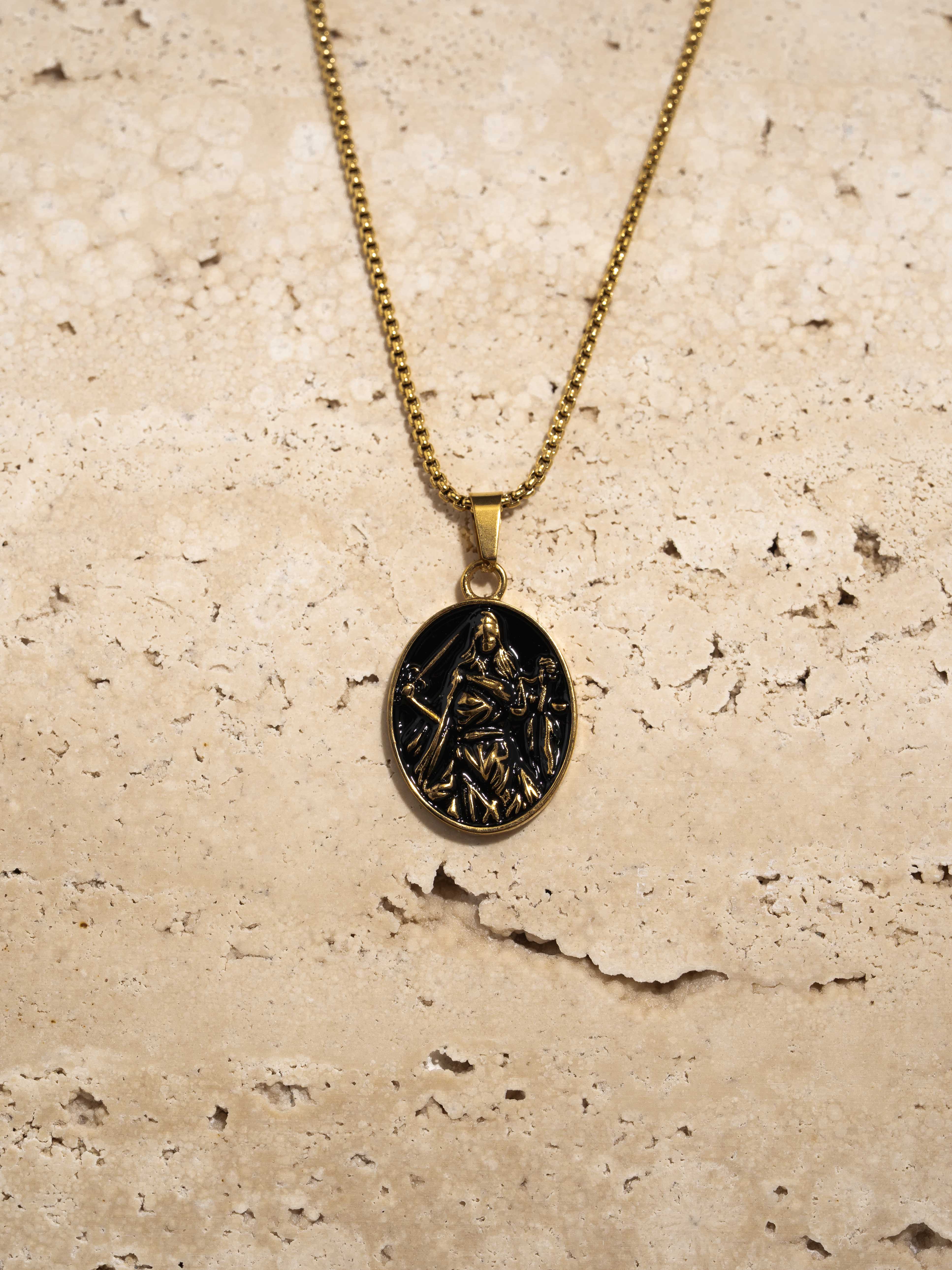 LADY JUSTICE PENDANT