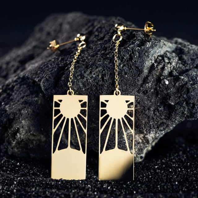 sparkly elegant earrings, highly detailed digital pa... | OpenArt