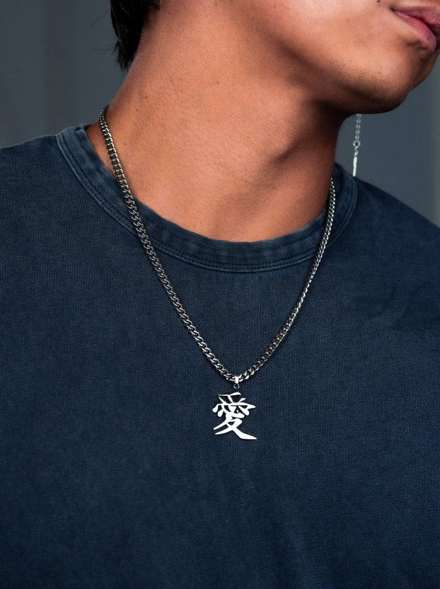 LOVE KANJI PENDANT