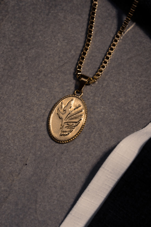 HOLLOW SKULL PENDANT