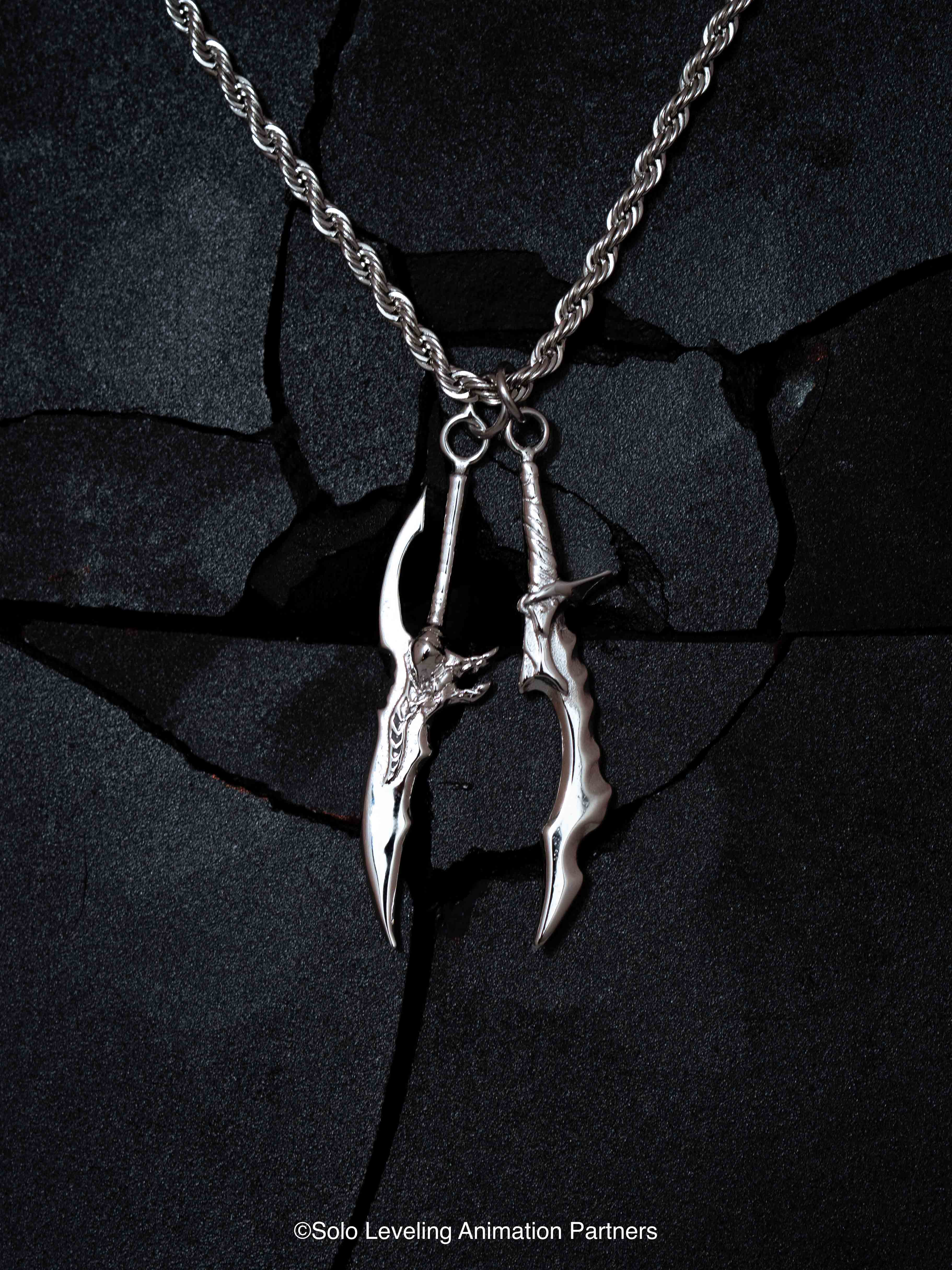 SOLO LEVELING JINWOO DAGGER NECKLACE