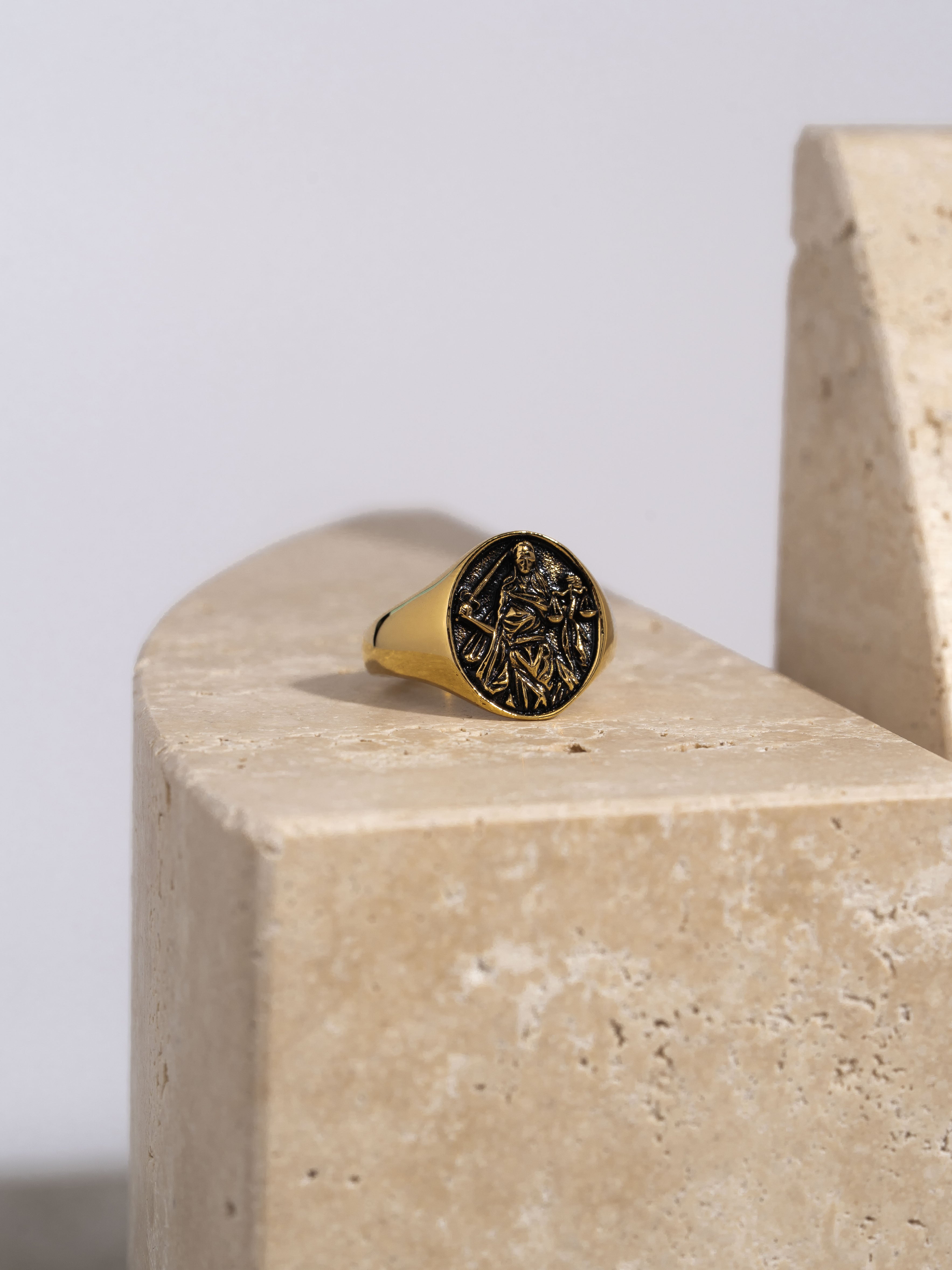 LADY JUSTICE RING
