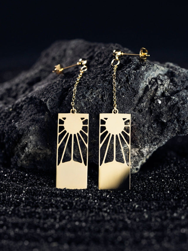 HANAFUDA EARRINGS